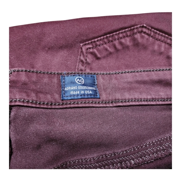 Adriano Goldschmied Soft Denim Super Skinny Jeans Size 27 Plum - Picture 4 of 6
